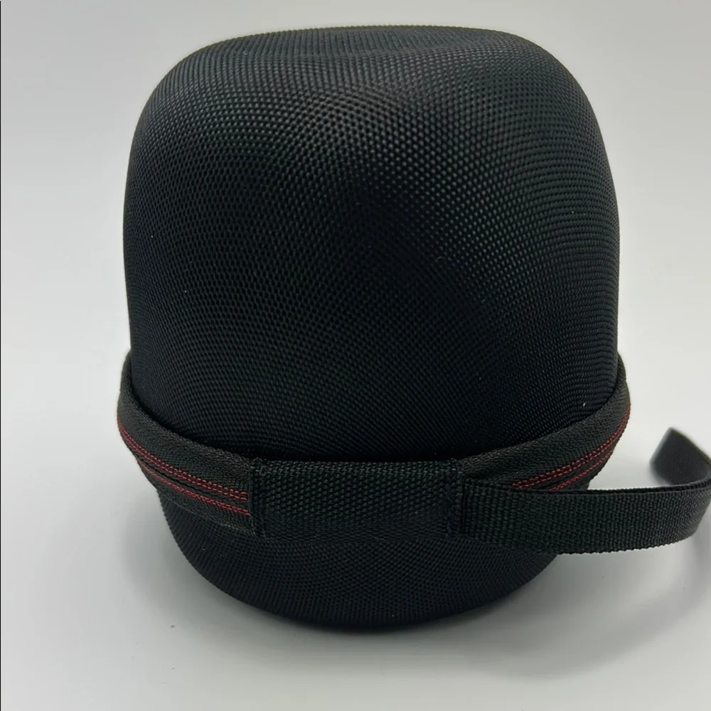 Hard Case For Small Bluetooth Camera Lens Black Zip Close LTGEM